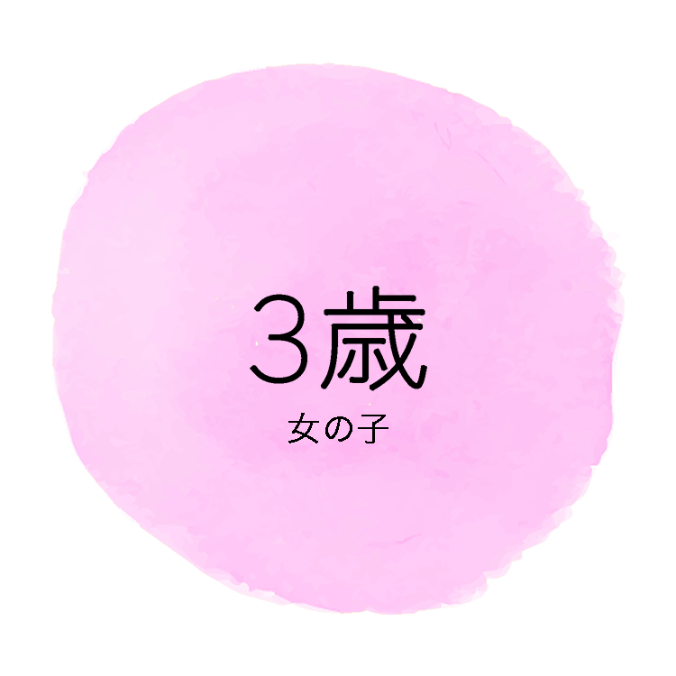 ３歳女の子アイコン
